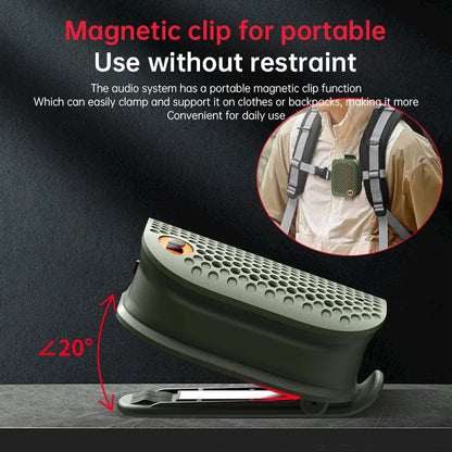 Monster M3 Clip-On Mini Wireless Bluetooth Speaker