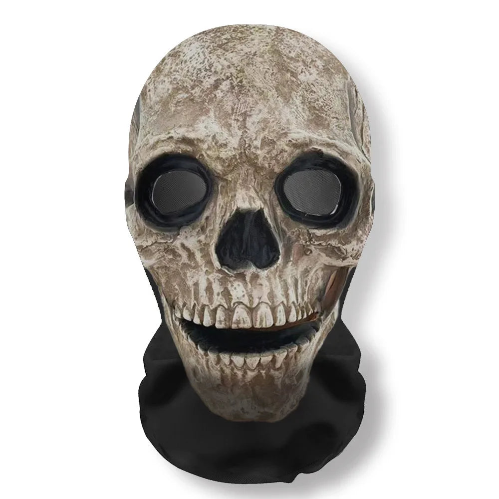 3D Printed Halloween Ghost & Skull Full Face Mask
