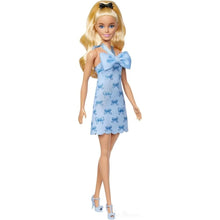Fashionistas Blue Bow Halter Dress Blonde Doll