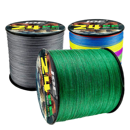 X24-Braid Fishing Line 500m with A Variety of Strength