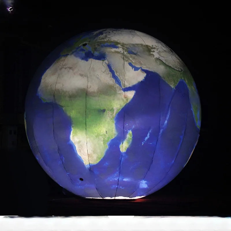 Giant Inflatable Planet Earth Globe - Hanging & Standing Advertising Sphere