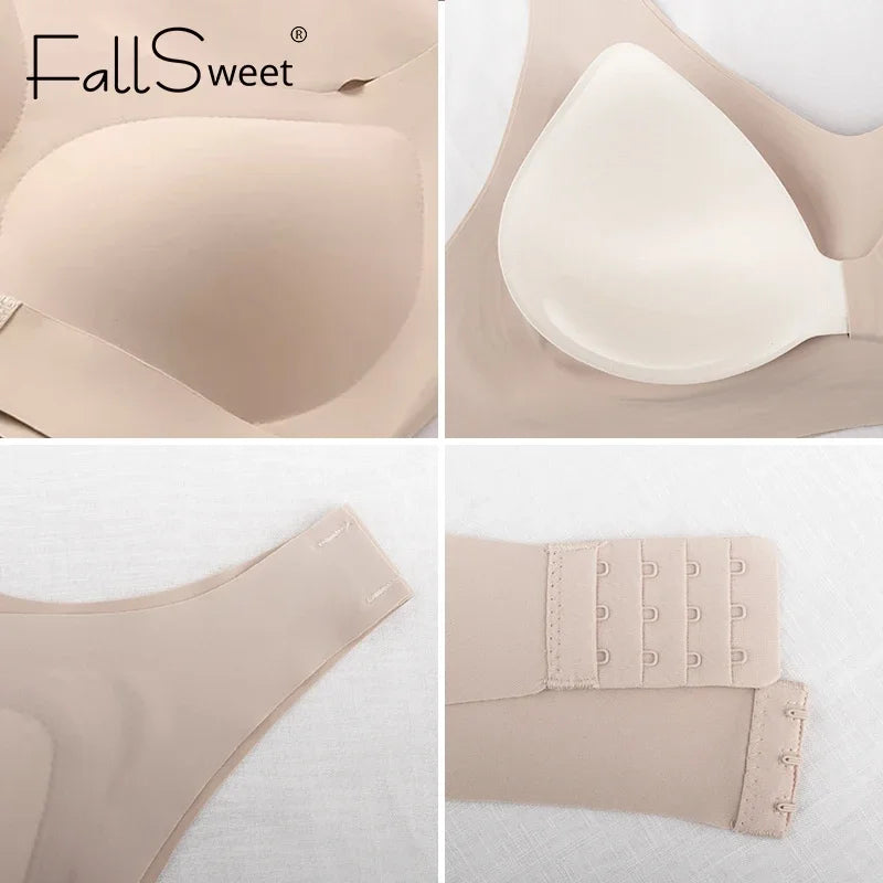 FallSweet Wireless Posture Correction Bra with Cross Back