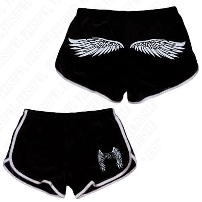 Retro Millennium Patterned Printed Shorts