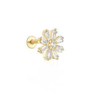 CANNER Simple Flat Head Pierced Stud Earrings