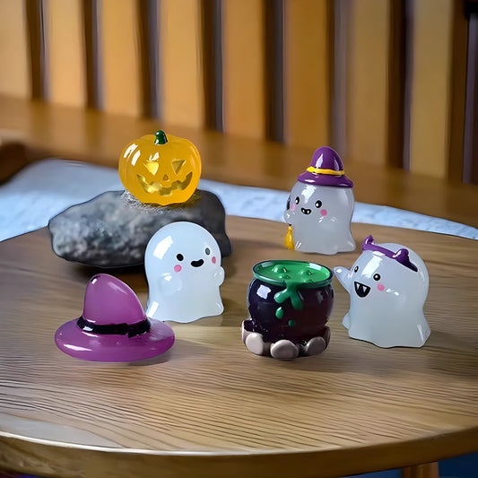 Light Up Your Halloween 6PCS Multi-Purpose Glow Ornaments