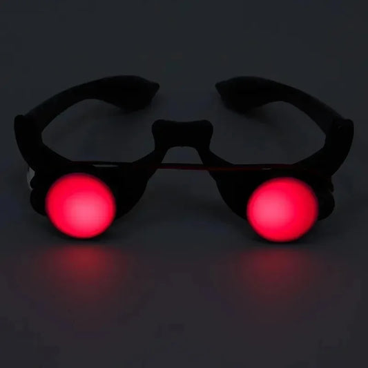 LED Glowing Red Eye Horror Glasses Props
