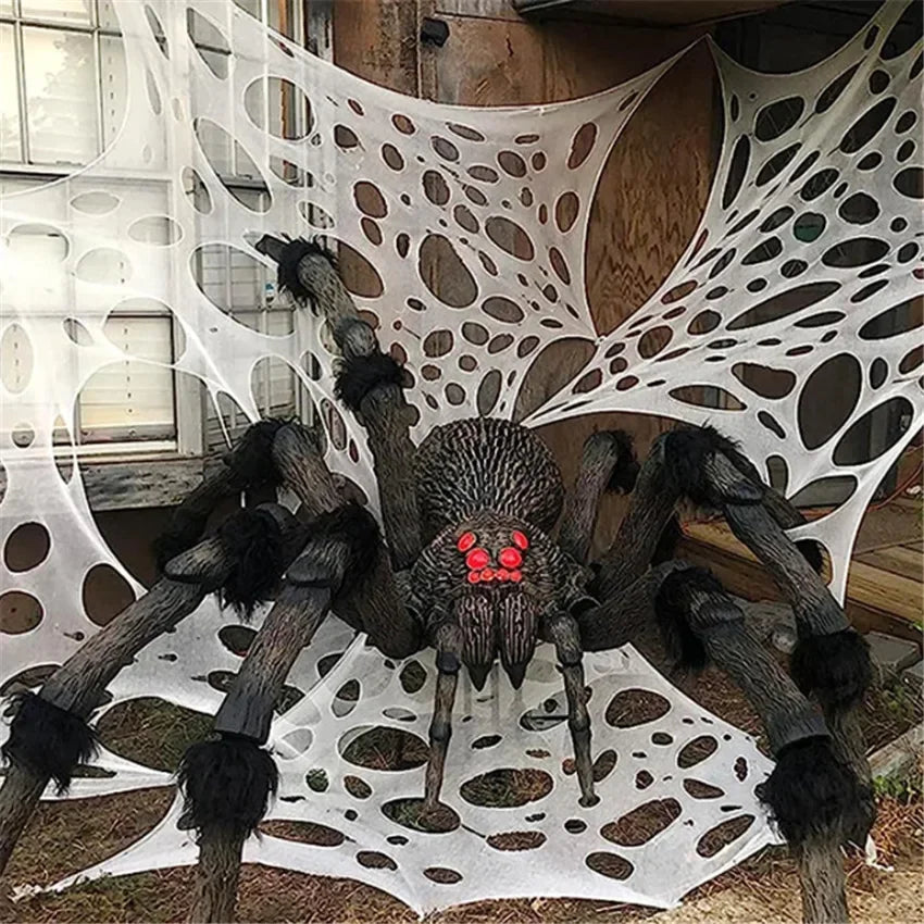 Giant Stretchy Spider Web