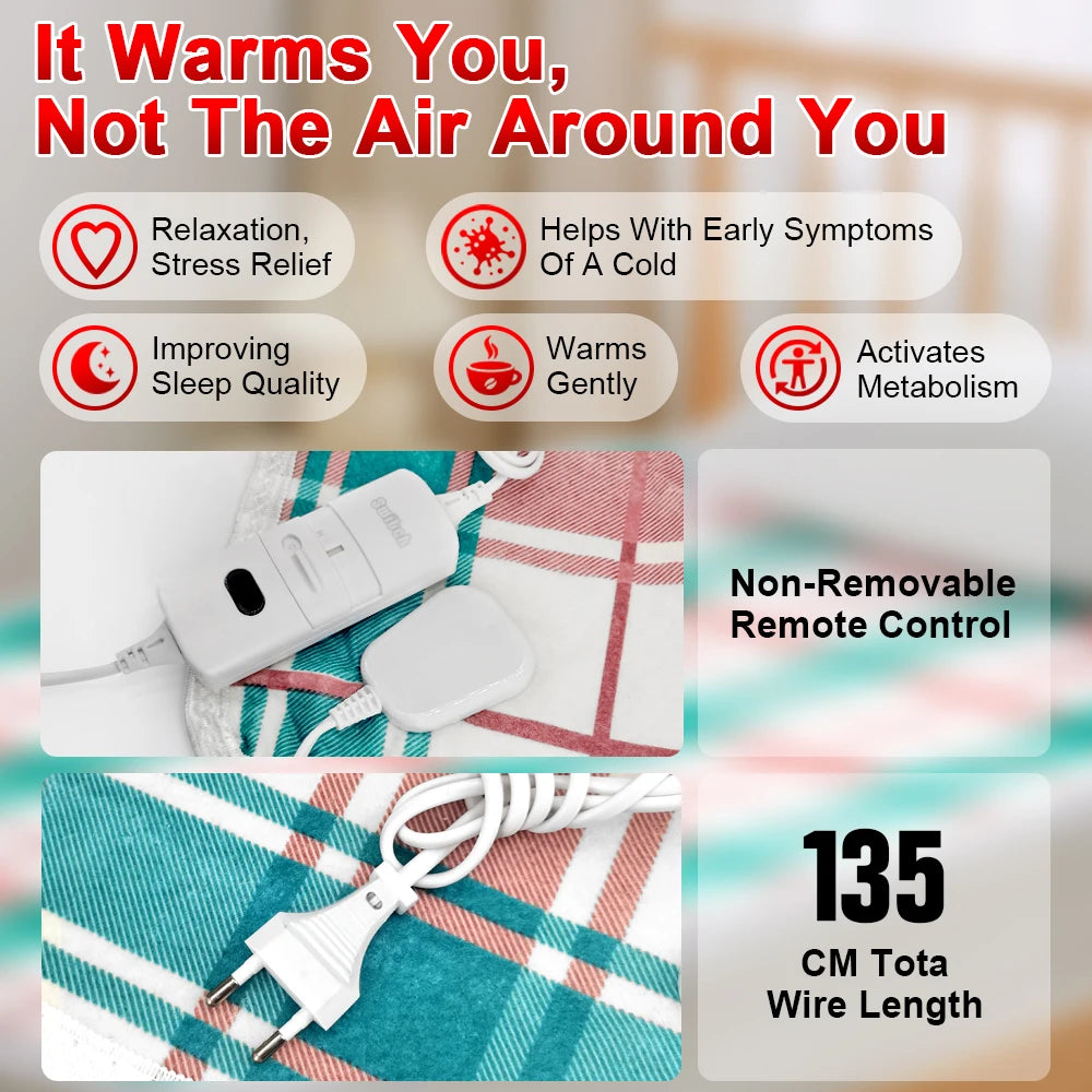Smart Control Heated Blanket
