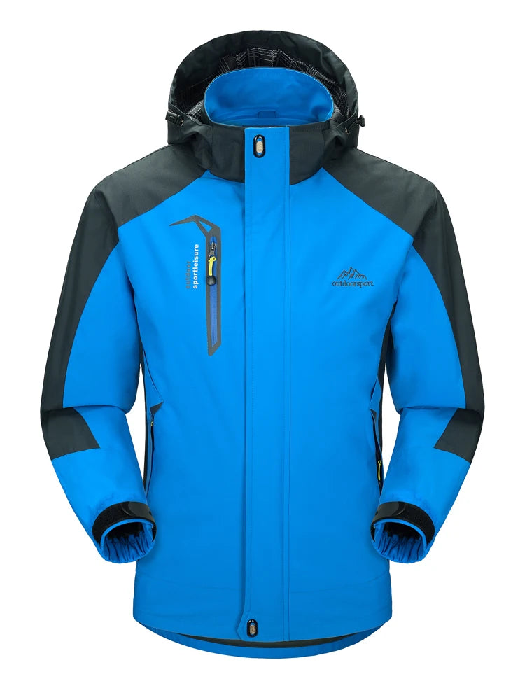 Men's Lightweight Waterproof Rain Jacket 5000mm Windbreaker