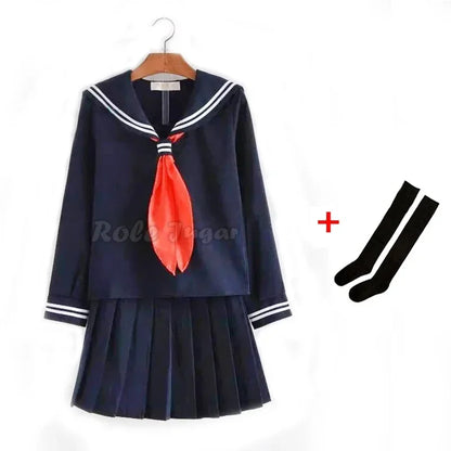 Himiko Toga JK Sailor Uniform Cosplay Costume Set
