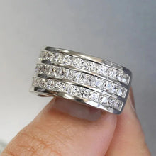 Huitan Modern Cubic Zirconia Ring