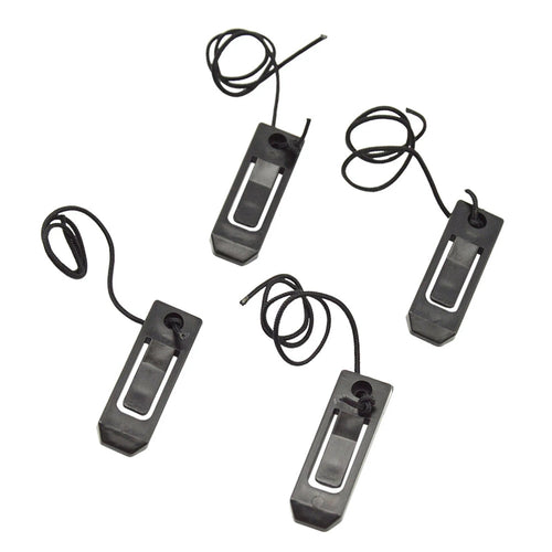 4 Pcs Longboard Surfing Fins Clip