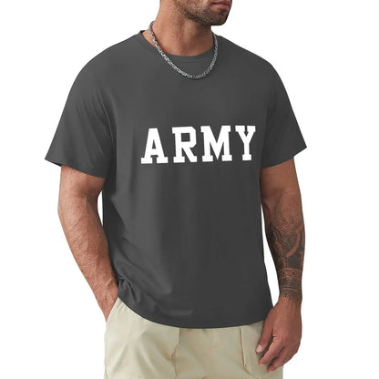 Cal Robertson Zero Day ARMY Graphic Cotton T-Shirt