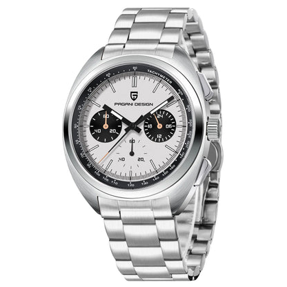 Pagani Design Men's Luxury Quartz Chronograph Watch – Retro Dial Clock