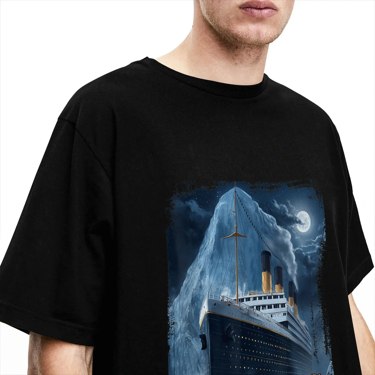 Men’s 2026 Summer 100% Cotton Oversized T-Shirt – Casual Y2K Streetwear Crewneck Tee