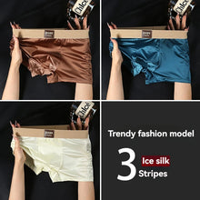 3PCS Satin-like Super Soft Boxers