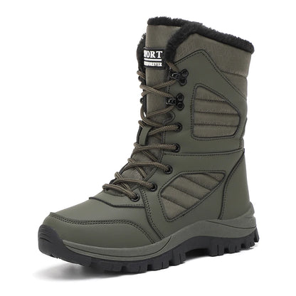 Winter Waterproof High-Top Snow Boots for Women
