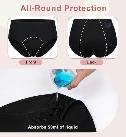 Women's Leakproof Heavy-Flow Period Panties