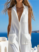 Gymystars Cotton Loose Fit Sleeveless Romper