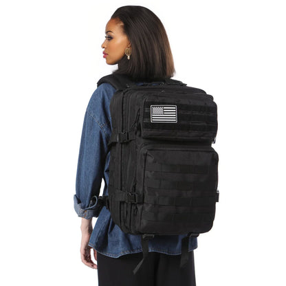25L/50L Tactical Molle Backpack for Hiking, Camping & Outdoor Travel