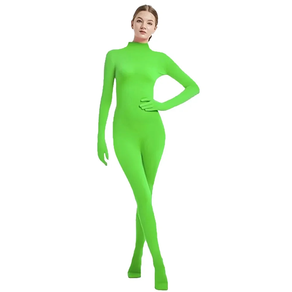 Full Body Spandex Zentai Suit – Base Layer Bodysuit for Cosplay & Costumes