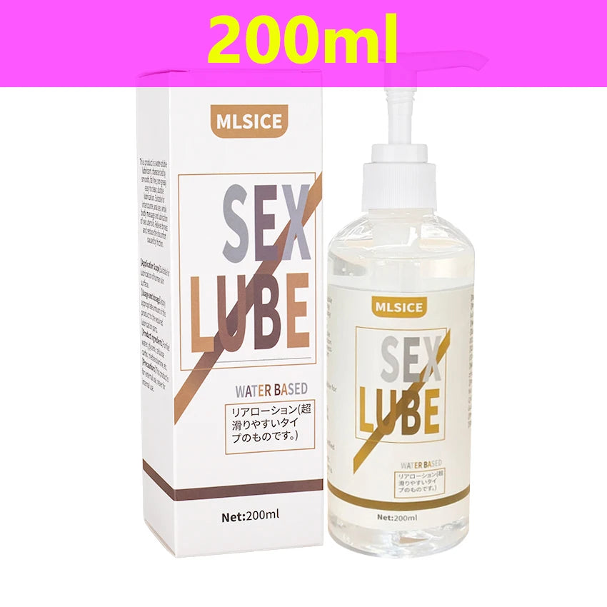 Water-Based Intimate Personal Lubricant Gel