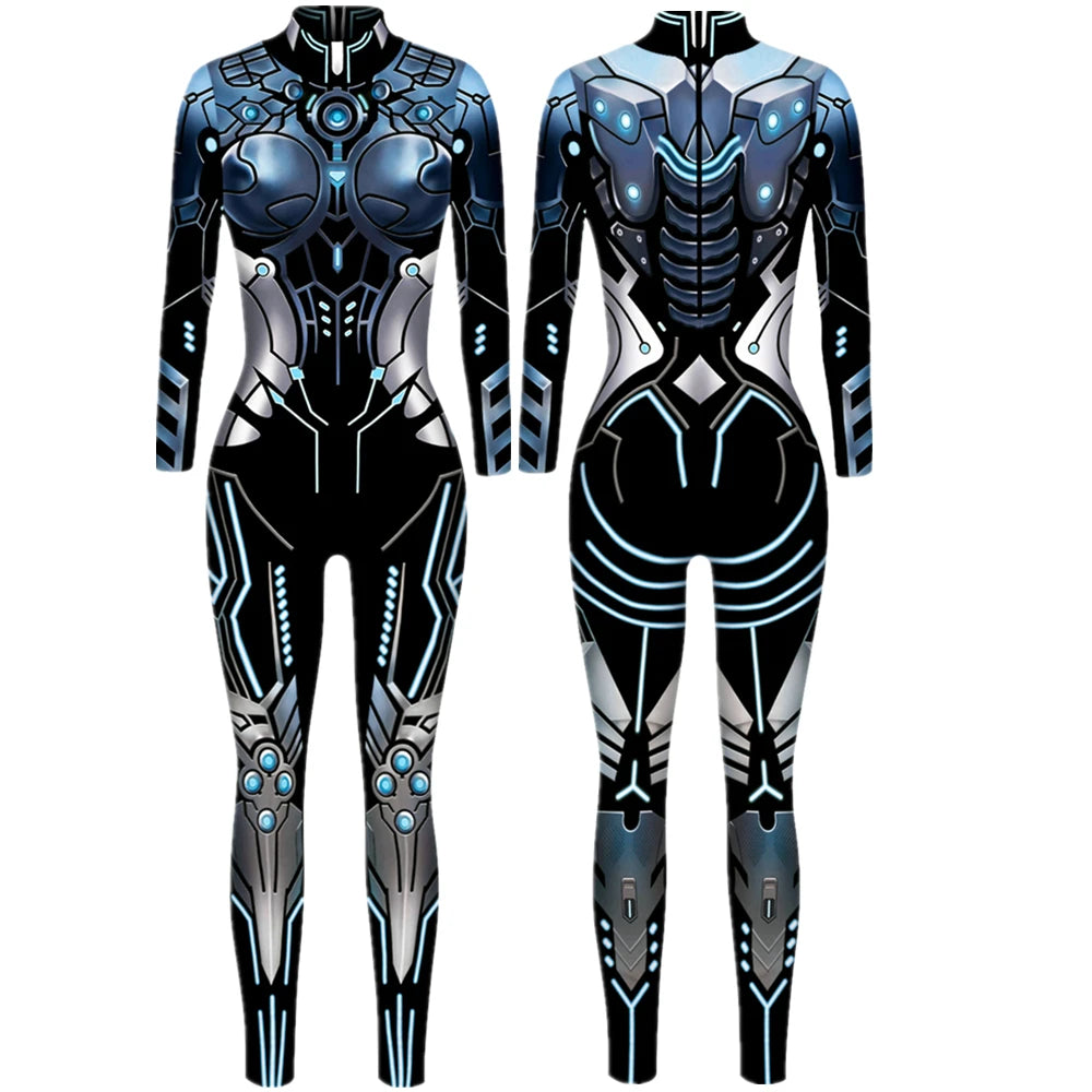 Robot Jumpsuit Catsuit Costumes