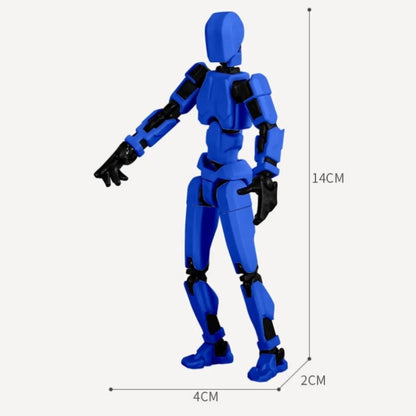 6pces Fully Articulated Movable Action Figures