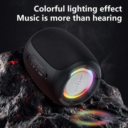 6000W Dual 8" Portable Bluetooth Party Speaker with Karaoke & LED Lights