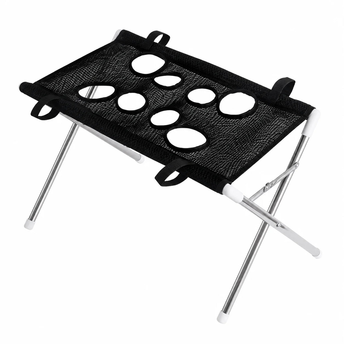 Foldable Portable Pet Grooming Table & Bath Station with Non-Slip Mesh