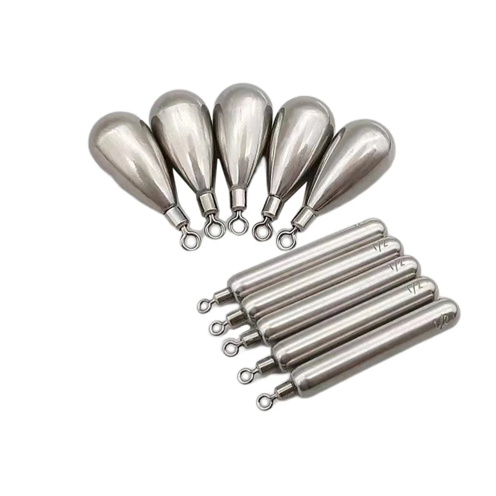Premium Tungsten Drop Shot & Jika Rig Fishing Weights