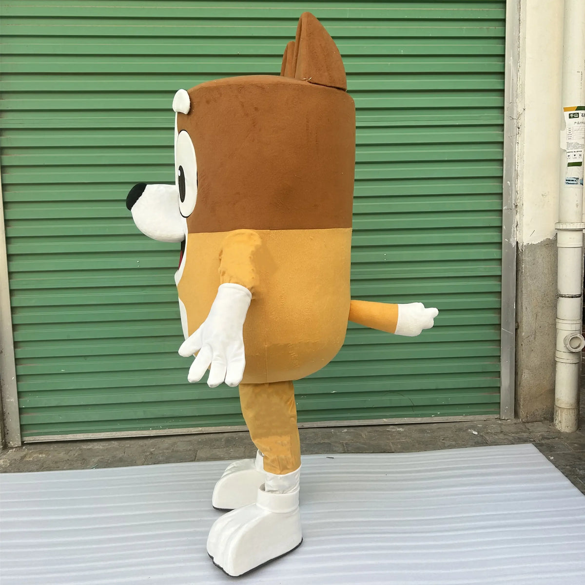 Adult Cartoon Dog Mascot Costume – Full Body Party Outfit