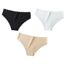 3Pcs Low Rise Invisible Briefs