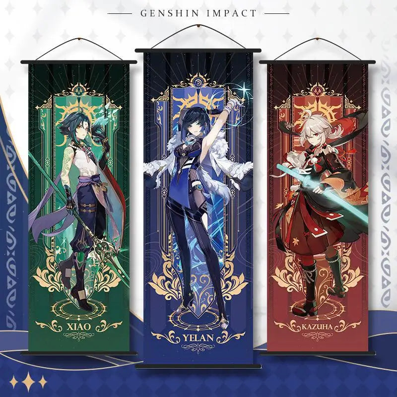 Genshin Impact Wanderer Tarot Poster