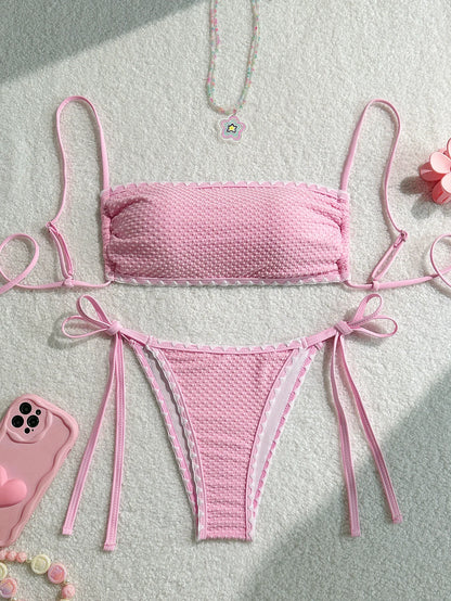 2-Piece Strapless Swimsuit