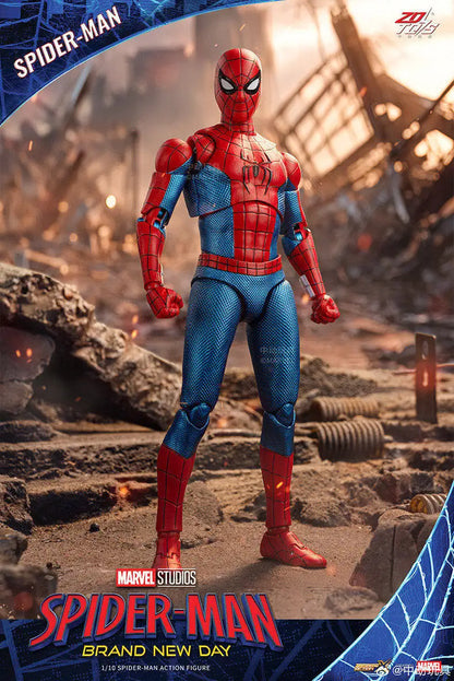ZD Toys Spider-Man "Brand New Day" 1/10 Scale Action Figure – 18cm Collectible Model