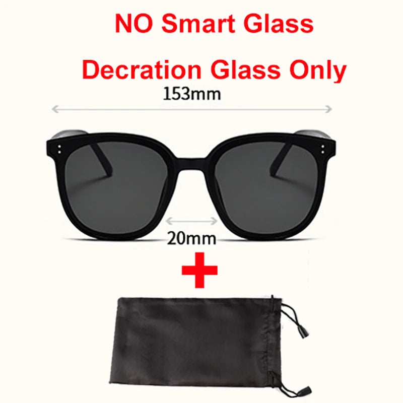 Color-Changing Lens Smart Glasses with Voice Assistant
