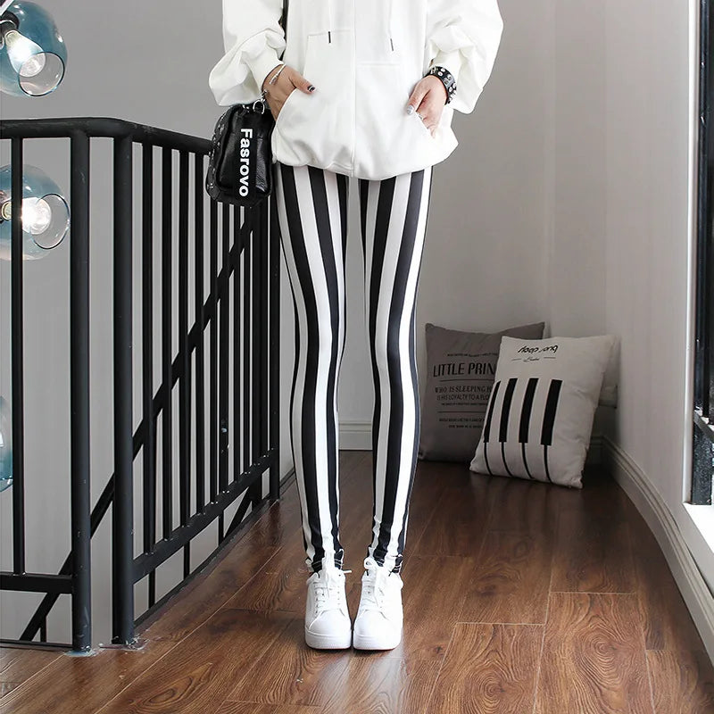 Casual and Colorful Leg Warmer Leggings