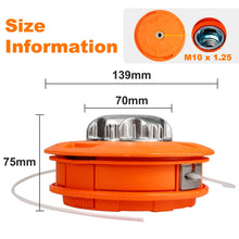 Aluminum Nylon Bump Spool 2 Line Weed Eater Lines