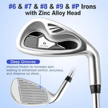 Men's Complete Golf Clubs Set with 460CC Driver