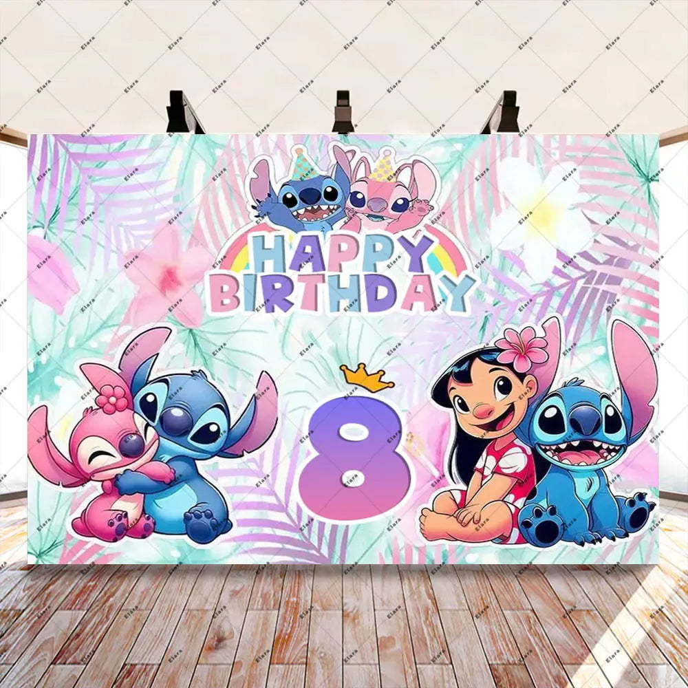 Cartoon Children's Happy Birthday Party Decor