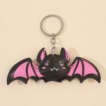 Halloween Cute Pink Bat Keychain