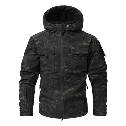 Softshell Fleece Lined Tactical Windproof Waterproof Jacket