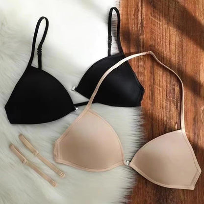 Women’s Front-Closure French Triangle Bralette