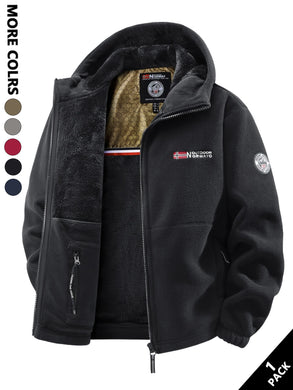 Winter Fleece Hooded Jacket