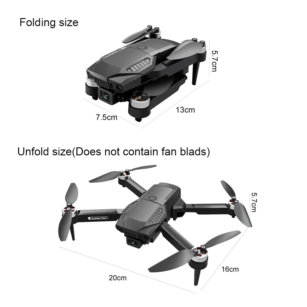 F198 WIFI Enabled Brushless Optical Flow Quadcopter