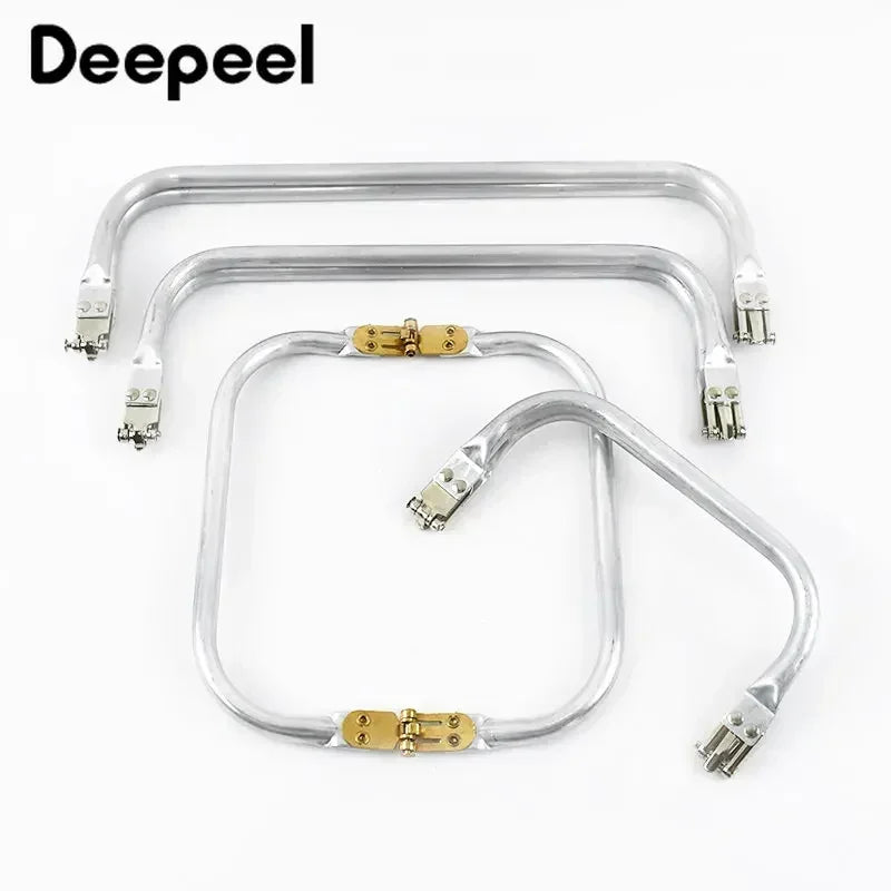 Metal Kiss Clasp Purse Frame & DIY Bag Handle Hardware