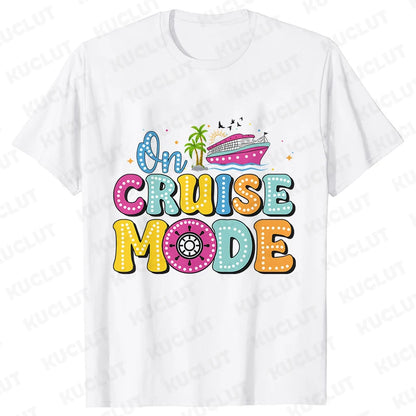 Unisex Cruise Vacation Graphic T-Shirt – Short Sleeve Travel Tee