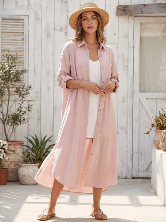 Rosa Fera Plus Size Women's Longline Shirt