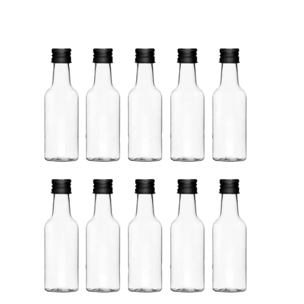 10Pcs 50ML Mini Liquor Bottles